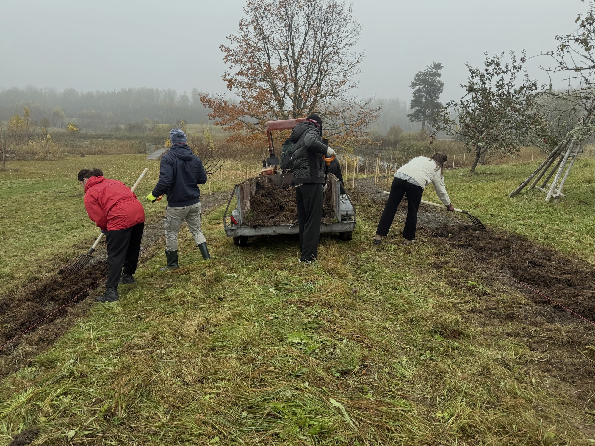 Volunteer day at Zadiņi